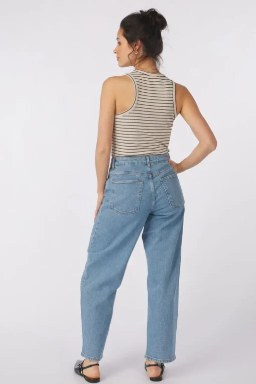 Selected Jeans Alice Barrel Light Blue