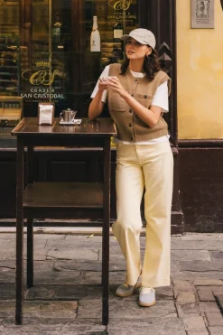 Selected Jeans Alice-Cora Latte