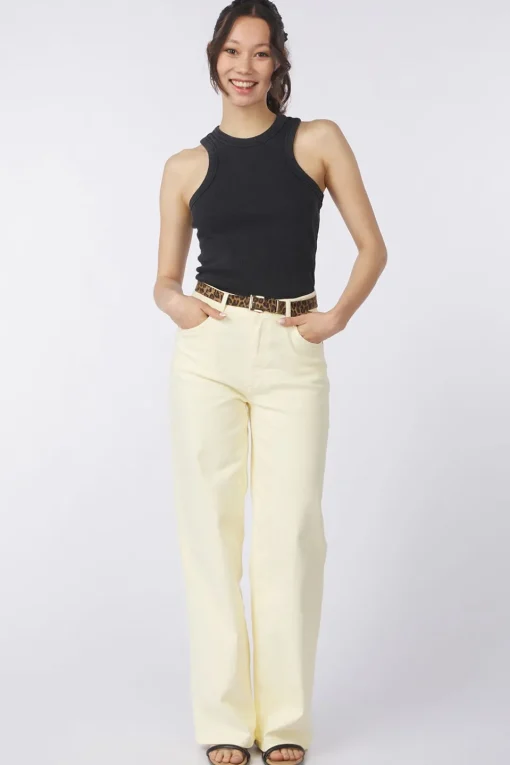 Selected Jeans Alice-Cora Latte