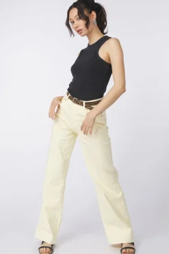 Selected Jeans Alice-Cora Latte