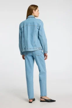 Selected Jeansvest Alice Ls Light Blue Denim