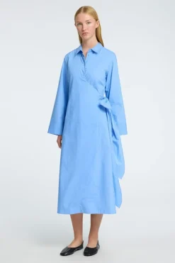 Selected Jurk Aviana Ls Midi Wrap B