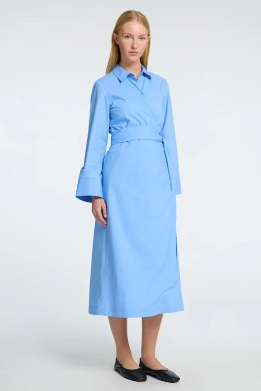 Selected Jurk Aviana Ls Midi Wrap B