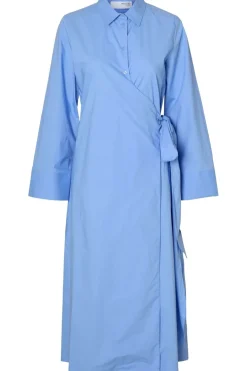 Selected Jurk Aviana Ls Midi Wrap B