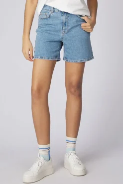 Selected Short Krista Light Blue