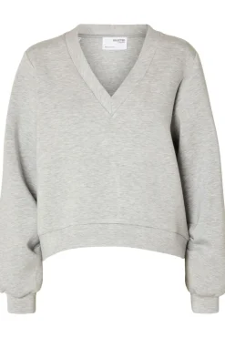Selected Trui Jamila Ls V-Neck Sweat
