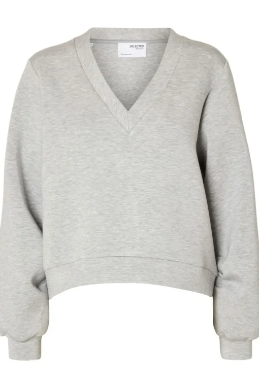 Selected Trui Jamila Ls V-Neck Sweat