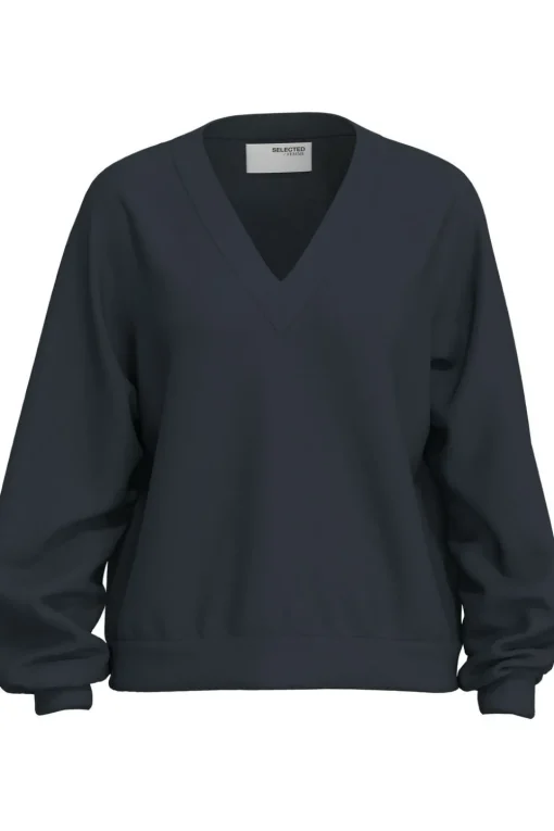 Selected Trui Jamila Ls V-Neck Sweat