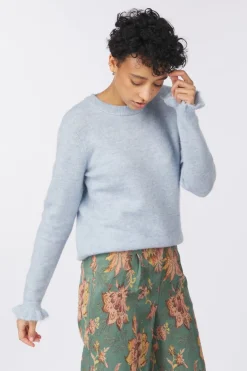 Selected Trui Lulu Ls Frill Cuff