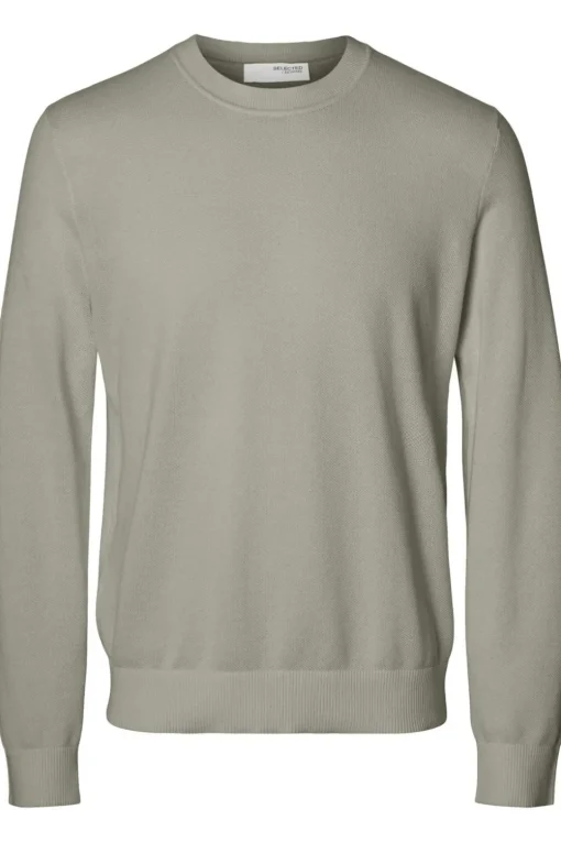 Selected Trui Mora Ls Structure Crew Neck