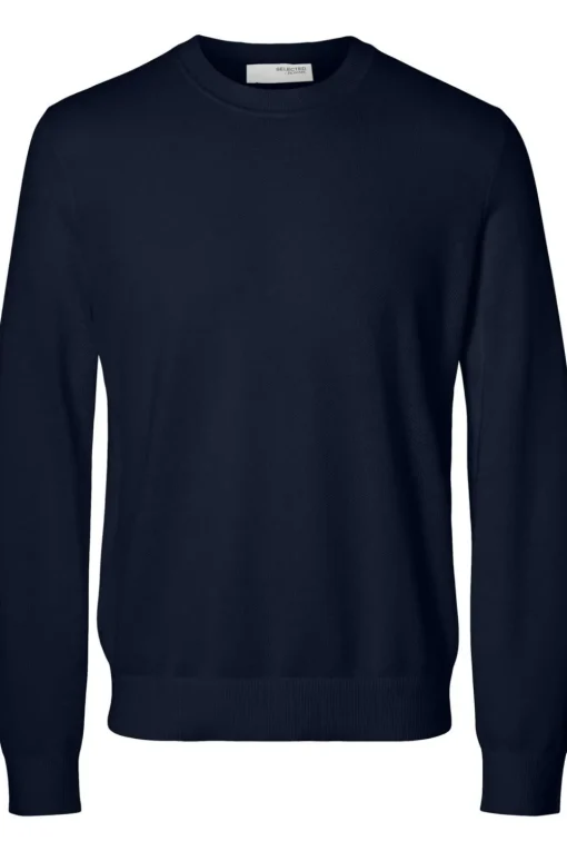 Selected Trui Mora Ls Structure Crew Neck