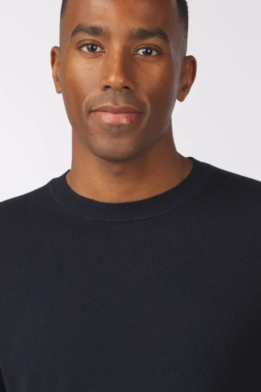 Selected Trui Mora Ls Structure Crew Neck
