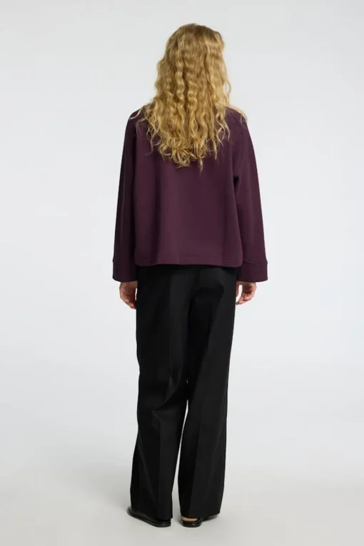 Selected Trui Tabby Ls Raglan O-Neck Sweat