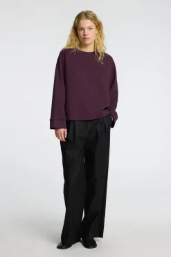 Selected Trui Tabby Ls Raglan O-Neck Sweat