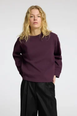 Selected Trui Tabby Ls Raglan O-Neck Sweat