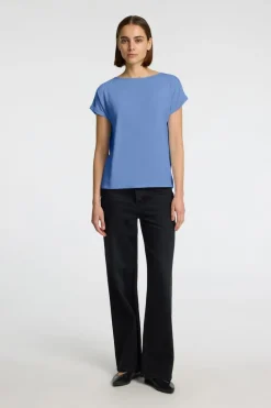 Selected T-Shirt Bellis Boat Neck