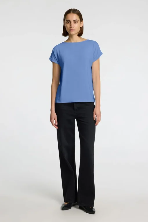 Selected T-Shirt Bellis Boat Neck