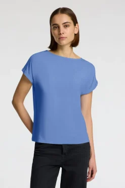 Selected T-Shirt Bellis Boat Neck
