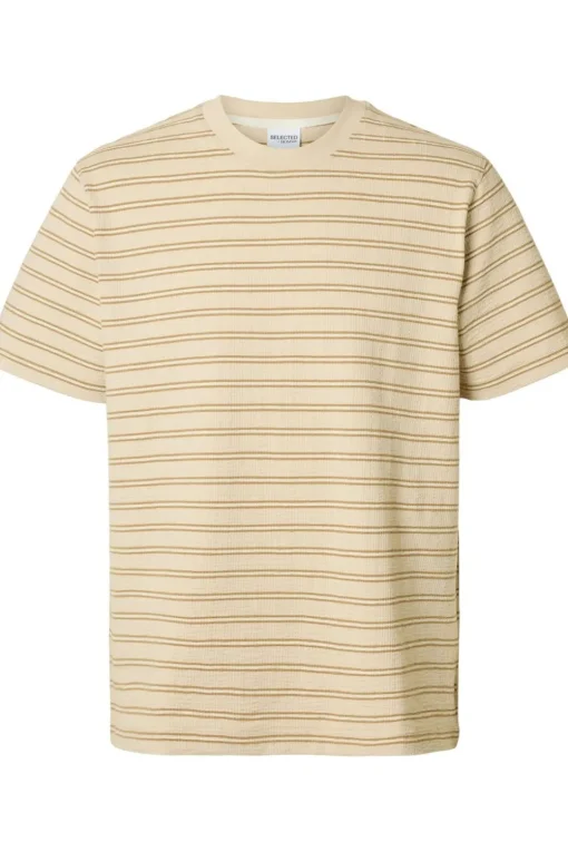 Selected T-Shirt Eli Seersucker