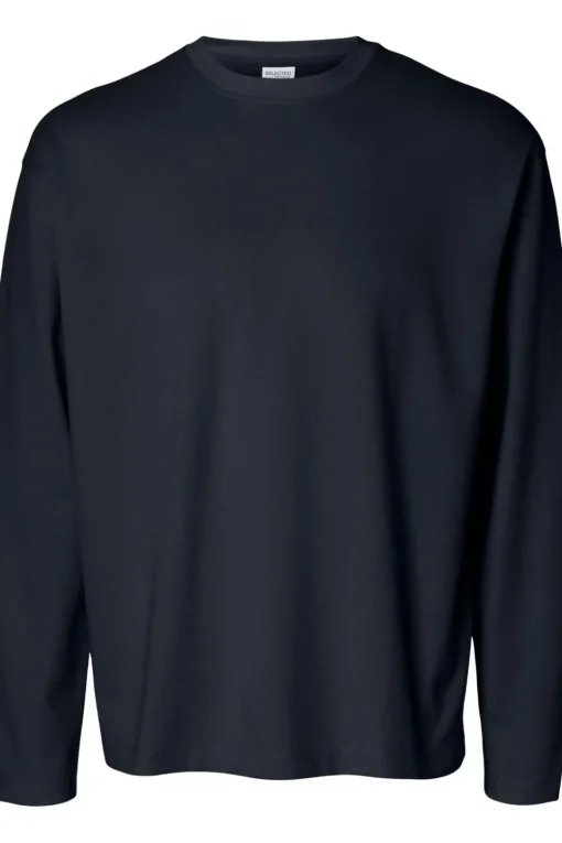 Selected T-Shirt Looseoscar Ls O-Neck Tee