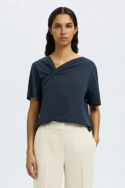 Selected T-Shirt Mila Twisted