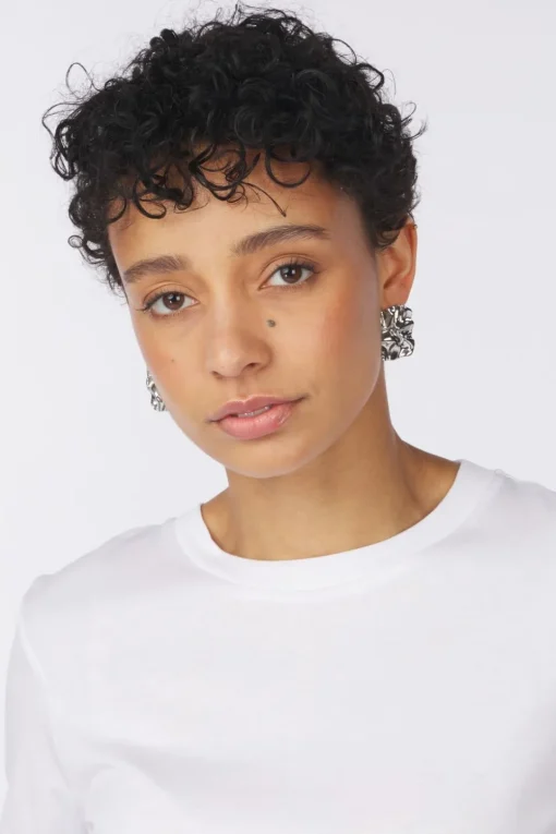 Selected T-Shirt Myperfect Ss Box Cut