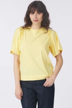 Selected T-Shirt Penelope Ruffle