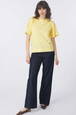 Selected T-Shirt Penelope Ruffle