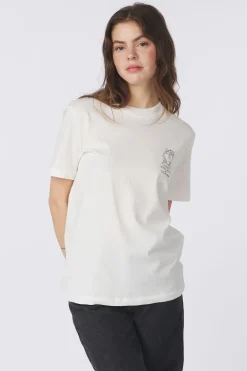 Selected T-Shirt Relax Colwoman Printed Snow