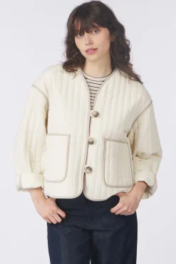 Selected Vest Linn Quilted