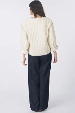 Selected Vest Linn Quilted