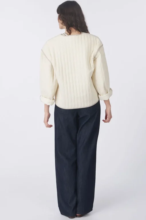 Selected Vest Linn Quilted