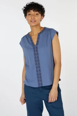 Sherpa Hemd Hara Cap Sleeve Top