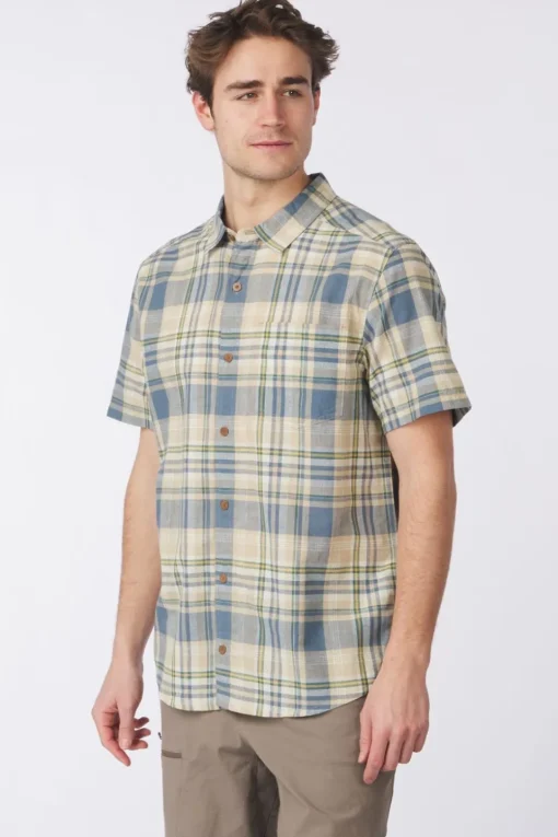 Sherpa Hemd Hosh Plaid Ss Shirt