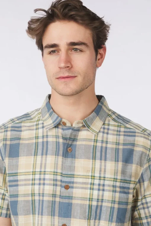 Sherpa Hemd Hosh Plaid Ss Shirt