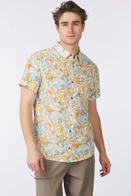 Sherpa Hemd Tiger Leaf Ss Shirt