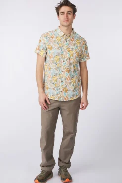 Sherpa Hemd Tiger Leaf Ss Shirt