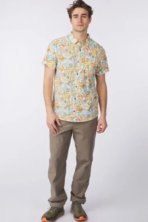 Sherpa Hemd Tiger Leaf Ss Shirt