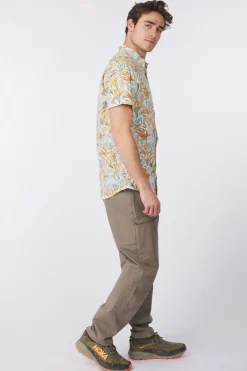 Sherpa Hemd Tiger Leaf Ss Shirt