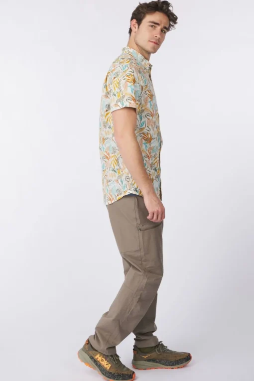 Sherpa Hemd Tiger Leaf Ss Shirt