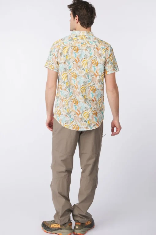 Sherpa Hemd Tiger Leaf Ss Shirt