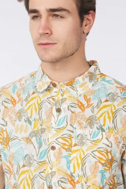 Sherpa Hemd Tiger Leaf Ss Shirt