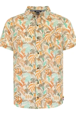 Sherpa Hemd Tiger Leaf Ss Shirt