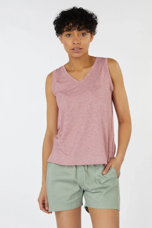 Sherpa Top Asha V-Neck Tank Top