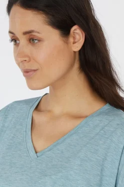 Sherpa T-Shirt Asha V-Neck 3/4 Sleeve