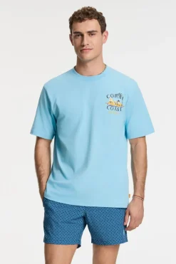 Shiwi T-Shirt Finn Relaxed Sketched Island