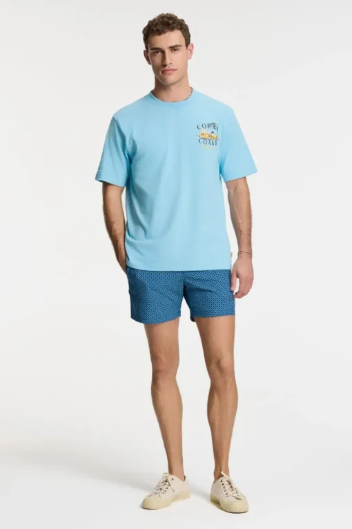 Shiwi T-Shirt Finn Relaxed Sketched Island