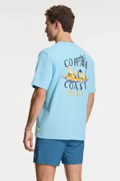 Shiwi T-Shirt Finn Relaxed Sketched Island