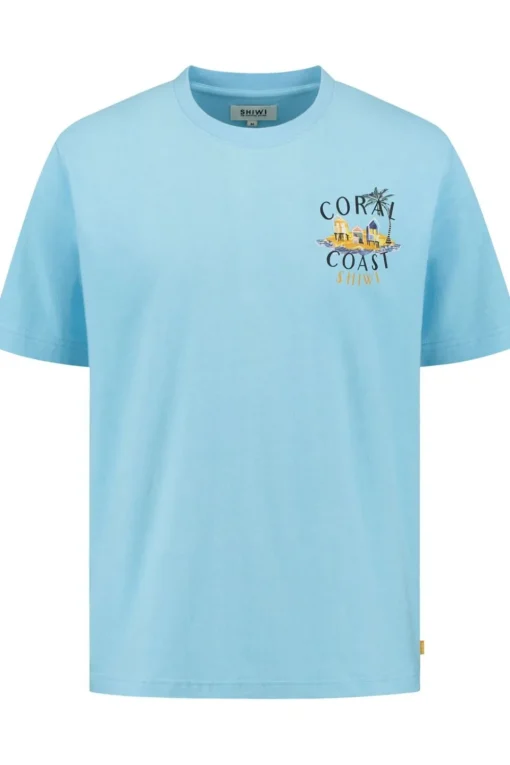 Shiwi T-Shirt Finn Relaxed Sketched Island