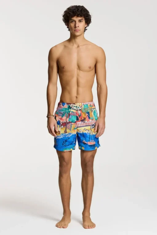 Shiwi Zwemshort Nick Quick Dry 6 Inch Shiwi Island
